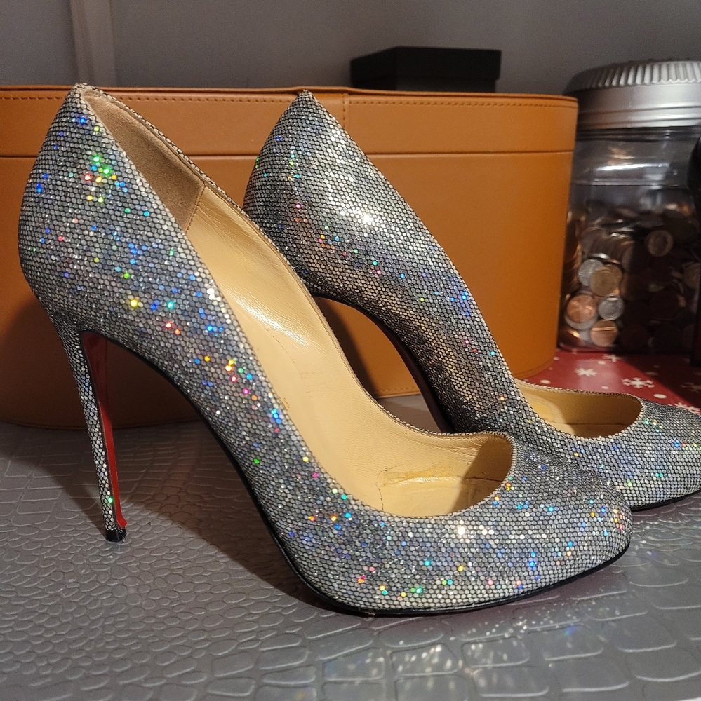 Christine Louis Vuitton shoes